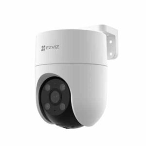 Ezviz by Hikvision H8C 2MP Outdoor Pan & Tilt Wi-Fi Camera|Color Night Vision|360° Coverage|Auto-Tracking|Two-Way Talk|Weatherproof Design|Supports MicroSD Card (Up to 512 GB)|White